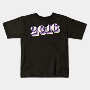 2016 Birthday Year Kids T-Shirt